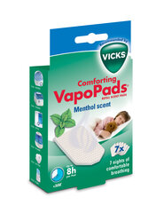 Ароматические подушечки для ингаляторов Vicks VapoPads® Menthol цена и информация | Приборы для ухода за лицом | kaup24.ee