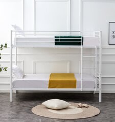 Кровать двухъярусная Halmar Bunky, белый цвет цена и информация | Кровати | kaup24.ee