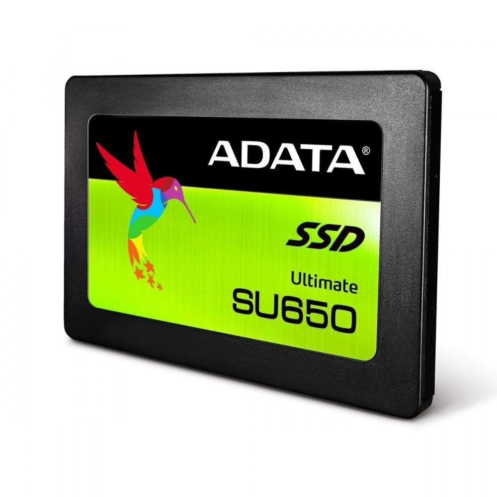 ADATA 120GB 2,5" SATA SSD Ultimate SU650 hind ja info | Sisemised kõvakettad (HDD, SSD, Hybrid) | kaup24.ee