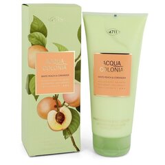 Kreemjas ihupiim 4711 Acqua Colonia White Peach & Coriander 200 ml hind ja info | Kehakreemid, losjoonid | kaup24.ee