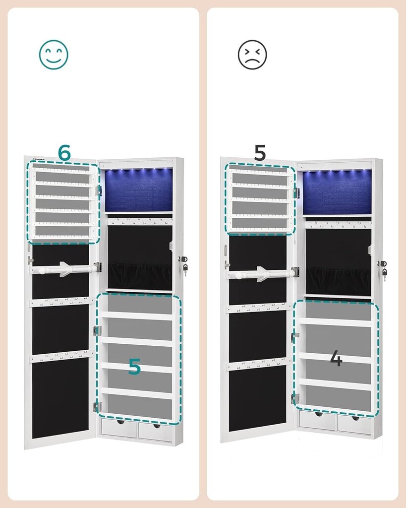 Rippuv ehtekapp JJC99WT hind ja info | Sisustuselemendid | kaup24.ee