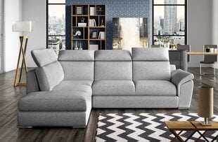 Мягкий угловой диван Loreto, серый цена и информация | Угловые диваны | kaup24.ee