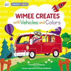 Wimee Creates with Vehicles and Colors цена и информация | Книги для малышей | kaup24.ee