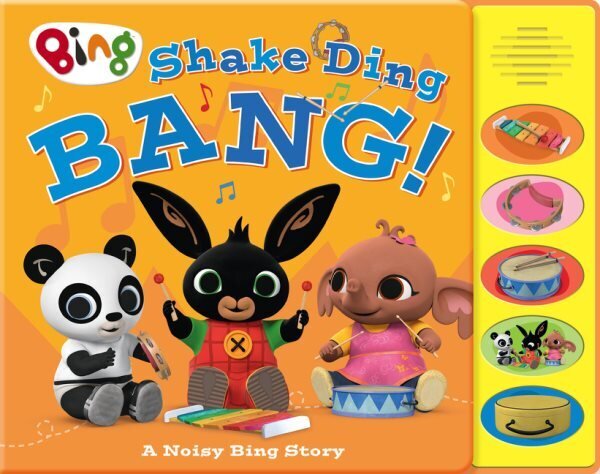 Shake Ding Bang! Sound Book hind ja info | Väikelaste raamatud | kaup24.ee
