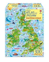 Atlas & Jigsaw Great Britain & Ireland цена и информация | Книги для подростков и молодежи | kaup24.ee