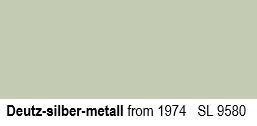 Erbedol Schlagfester Lack Löögikindel email põllumajandusmasinatele 750ml Deutz-Silber-Metall from 1974 SL9580 hind ja info | Värvid | kaup24.ee