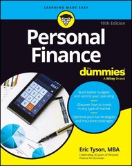 Personal Finance For Dummies 10th edition цена и информация | Книги по экономике | kaup24.ee