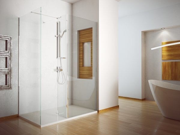 Dušikabiin Besco INDRE walk-in, 140x90x195 cm hind ja info | Dušikabiinid | kaup24.ee