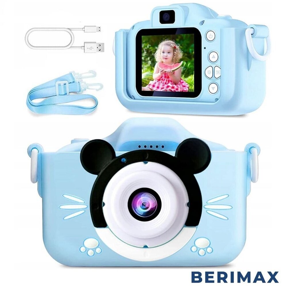 Berimax laste kaamera koos hiirega BRM_1709033BL hind ja info | Fotoaparaadid | kaup24.ee