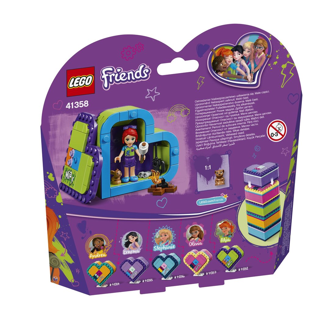 41358 LEGO® Friends Mia südamekarp hind ja info | Klotsid ja konstruktorid | kaup24.ee