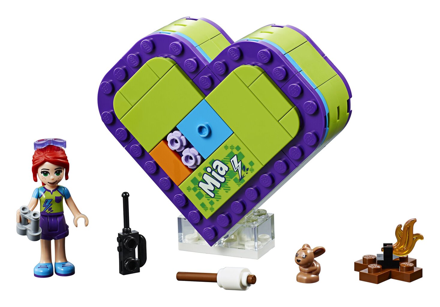 41358 LEGO® Friends Mia südamekarp цена и информация | Klotsid ja konstruktorid | kaup24.ee