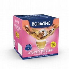 Кофейный напиток в капсулах Borbone Cappuccino Zero, 16 шт. цена и информация | Kohv, kakao | kaup24.ee