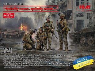 Liimitav mudel ICM 35752 Special Operations Forces of Ukraine (4 figures) 1/35 hind ja info | Liimitavad mudelid | kaup24.ee