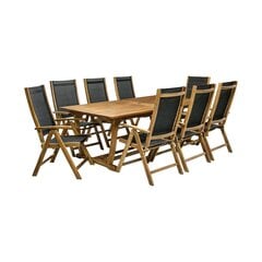 Aiamööblikomplekt FUTURE laud ja 8 tooli hind ja info | Aiamööbli komplektid | kaup24.ee