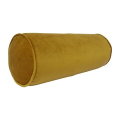 Рулонная подушка VELVET D18x50см, горчично-желтая цена и информация | Декоративные подушки и наволочки | kaup24.ee