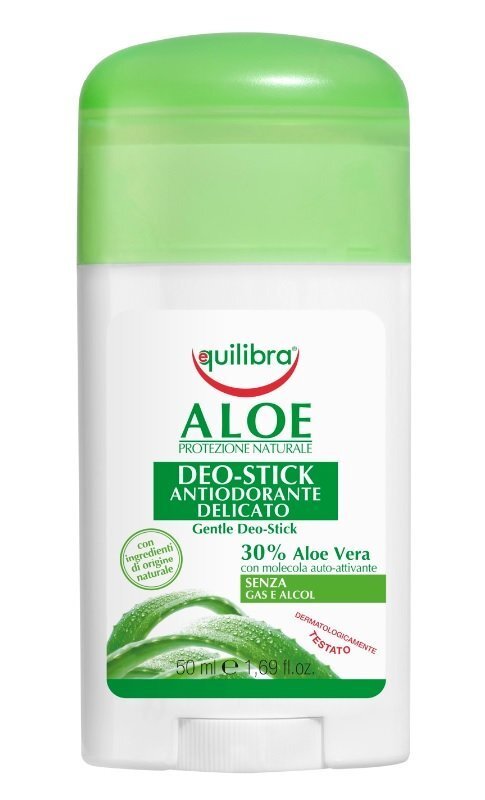 Pulkdeodorant aaloeekstraktiga Equilibra Aloe Protezione Naturale Gentle 50 ml цена и информация | Deodorandid | kaup24.ee