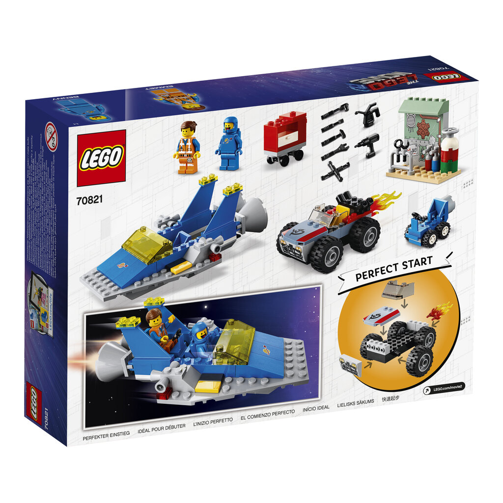 70821 LEGO® MOVIE 2 Emmetti ja Benny ehitustöökoda hind ja info | Klotsid ja konstruktorid | kaup24.ee