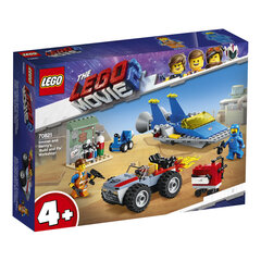 70821 LEGO® MOVIE 2 Emmetti ja Benny ehitustöökoda hind ja info | Klotsid ja konstruktorid | kaup24.ee