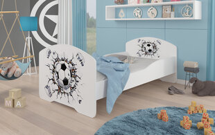 Детская кроватка Adrk Furniture Pepe ball, 80x160 см, белый цвет цена и информация | Детские кровати | kaup24.ee