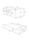 Lastevoodi Adrk Furniture Pepe dog, 80x160 cm, valge hind ja info | Lastevoodid | kaup24.ee