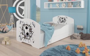 Детская кроватка Adrk Furniture Pepe ball, 80x160 см, белый цвет цена и информация | Детские кровати | kaup24.ee