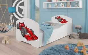Lastevoodi Adrk Furniture Pepe Formula, 80x160 cm, valge цена и информация | Детские кровати | kaup24.ee