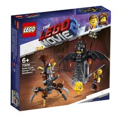 70836 LEGO®MOVIE 2 Боевой Бэтмен и Железная борода цена и информация | Конструкторы и кубики | kaup24.ee