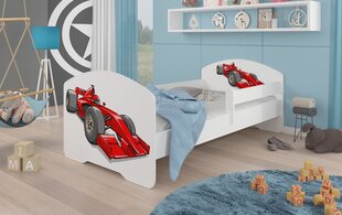 Детская кроватка Adrk Furniture Pepe Formula, 80х160 см, белого цвета цена и информация | Детские кровати | kaup24.ee