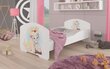 Lastevoodi Adrk Furniture Pepe dog and cat, 70x140 cm, valge hind ja info | Lastevoodid | kaup24.ee