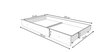Lastevoodi Adrk Furniture Pepe Lion, 70x140 cm, valge hind ja info | Lastevoodid | kaup24.ee