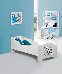 Lastevoodi Adrk Furniture Amadis Ball, 80x160 cm, valge hind ja info | Lastevoodid | kaup24.ee