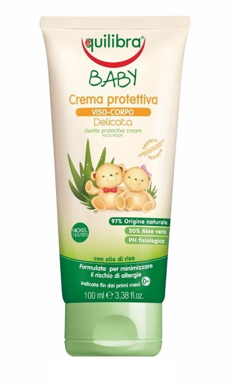 Kaitsev näo- ja kätekreem Equilibra Baby Crema Protettiva Gentle 0+ väikelastele 100 ml hind ja info | Laste ja ema kosmeetika | kaup24.ee