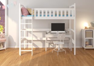 Кровать двухъярусная Adrk Furniture Miago 90x200 см, коричневый цвет цена и информация | Детские кровати | kaup24.ee