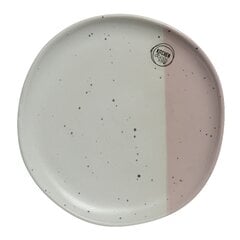 Тарелка Luve D27см, бело-розовая цена и информация | Посуда, тарелки, обеденные сервизы | kaup24.ee