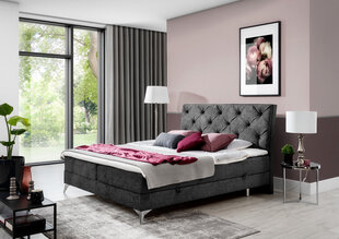 Кровать Eltap Adel, 140x200 см, серый цвет цена и информация | Кровати | kaup24.ee