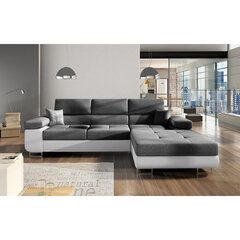 Мягкий угловой диван Armando, серый/белый цена и информация | Угловые диваны | kaup24.ee
