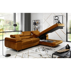 Мягкий угловой диван Armando, серый/белый цена и информация | Угловые диваны | kaup24.ee