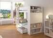 Narivoodi Adrk Furniture Garet, 90x200 cm, valge/must цена и информация | Lastevoodid | kaup24.ee
