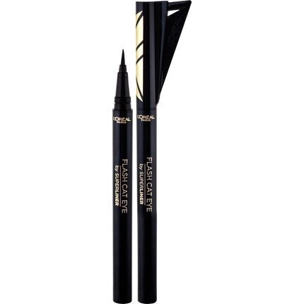 Silmakontuurpliiats L'oreal Paris Superliner Cat Eye, 01 Black hind ja info | Ripsmetušid, lauvärvid, silmapliiatsid, seerumid | kaup24.ee