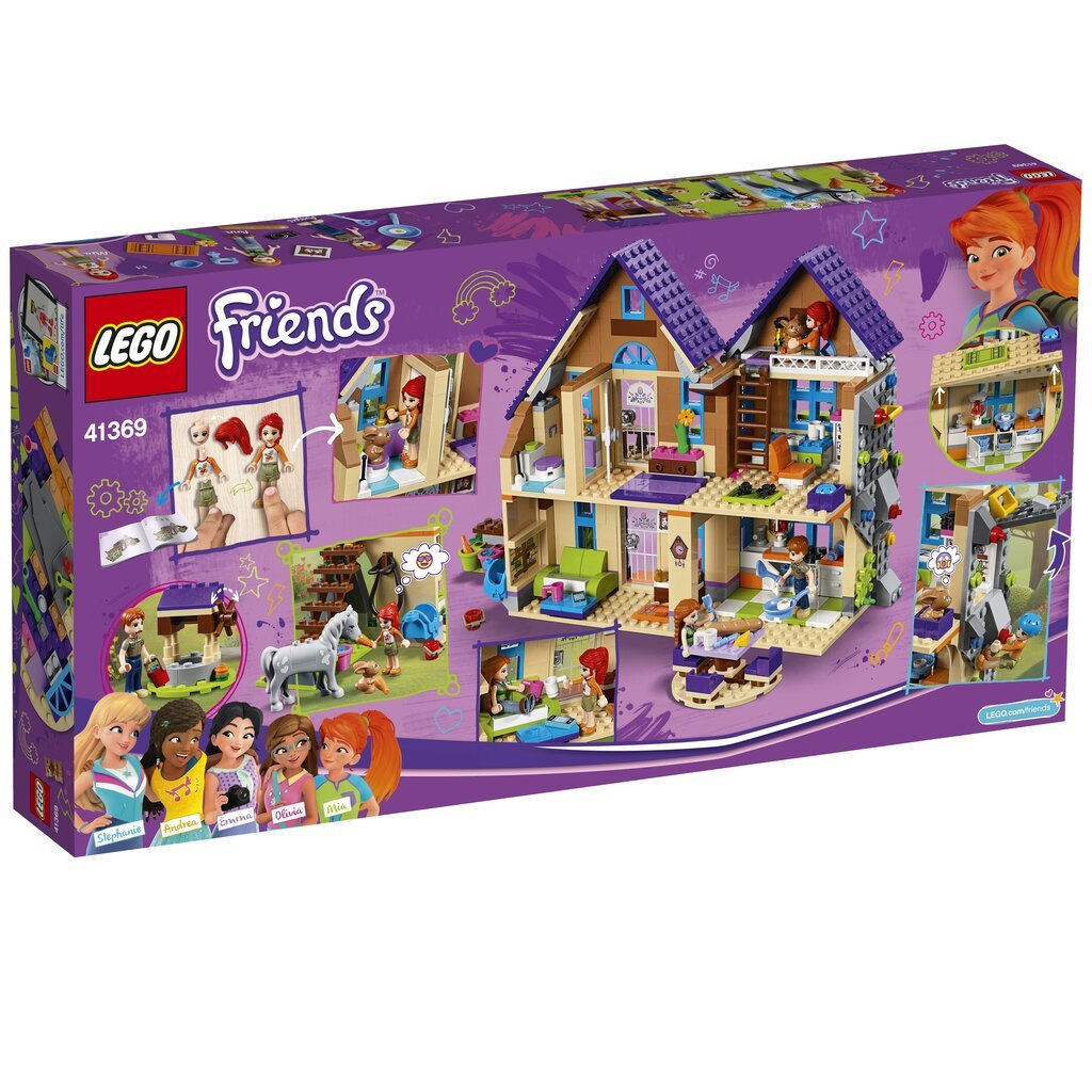 41369 LEGO® Friends Mia maja цена и информация | Klotsid ja konstruktorid | kaup24.ee