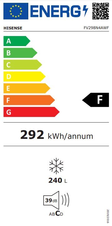 Hisense FV298N4AWF цена и информация | Sügavkülmikud ja külmakirstud | kaup24.ee