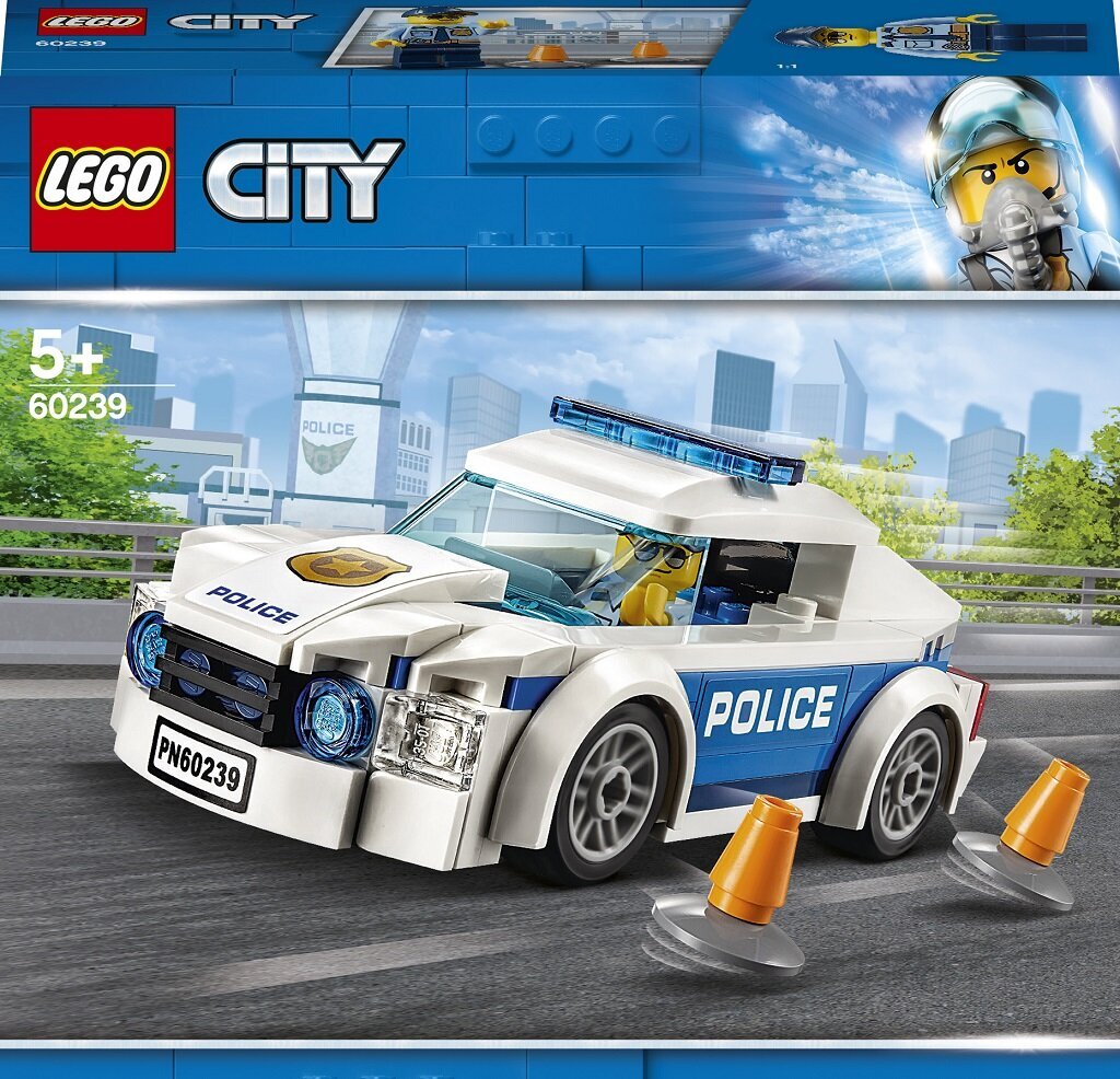 60239 LEGO® City Politseipatrulli auto hind ja info | Klotsid ja konstruktorid | kaup24.ee