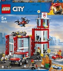 60215 LEGO® City Tuletõrjedepoo цена и информация | Конструкторы и кубики | kaup24.ee