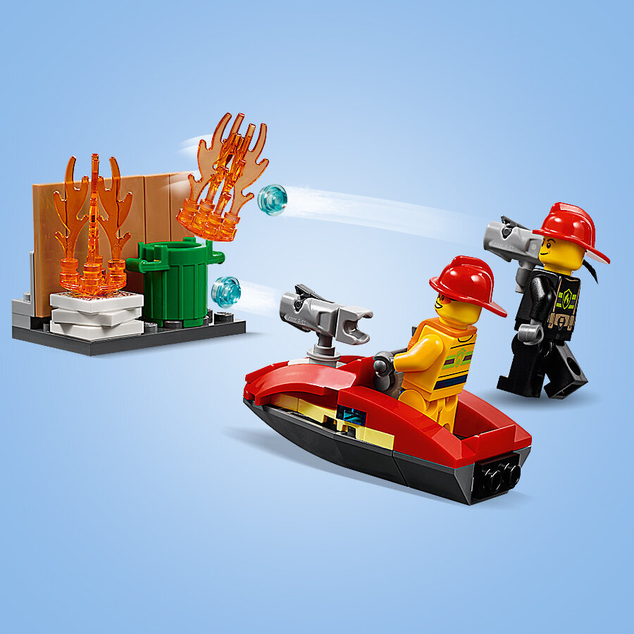 60215 LEGO® City Tuletõrjedepoo hind ja info | Klotsid ja konstruktorid | kaup24.ee