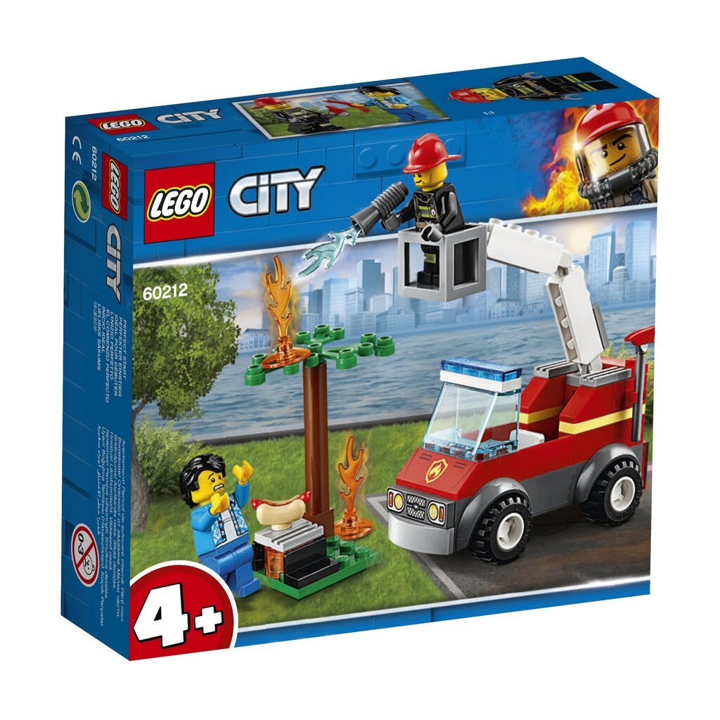 60212 LEGO® City Grilli läbipõletamine hind ja info | Klotsid ja konstruktorid | kaup24.ee