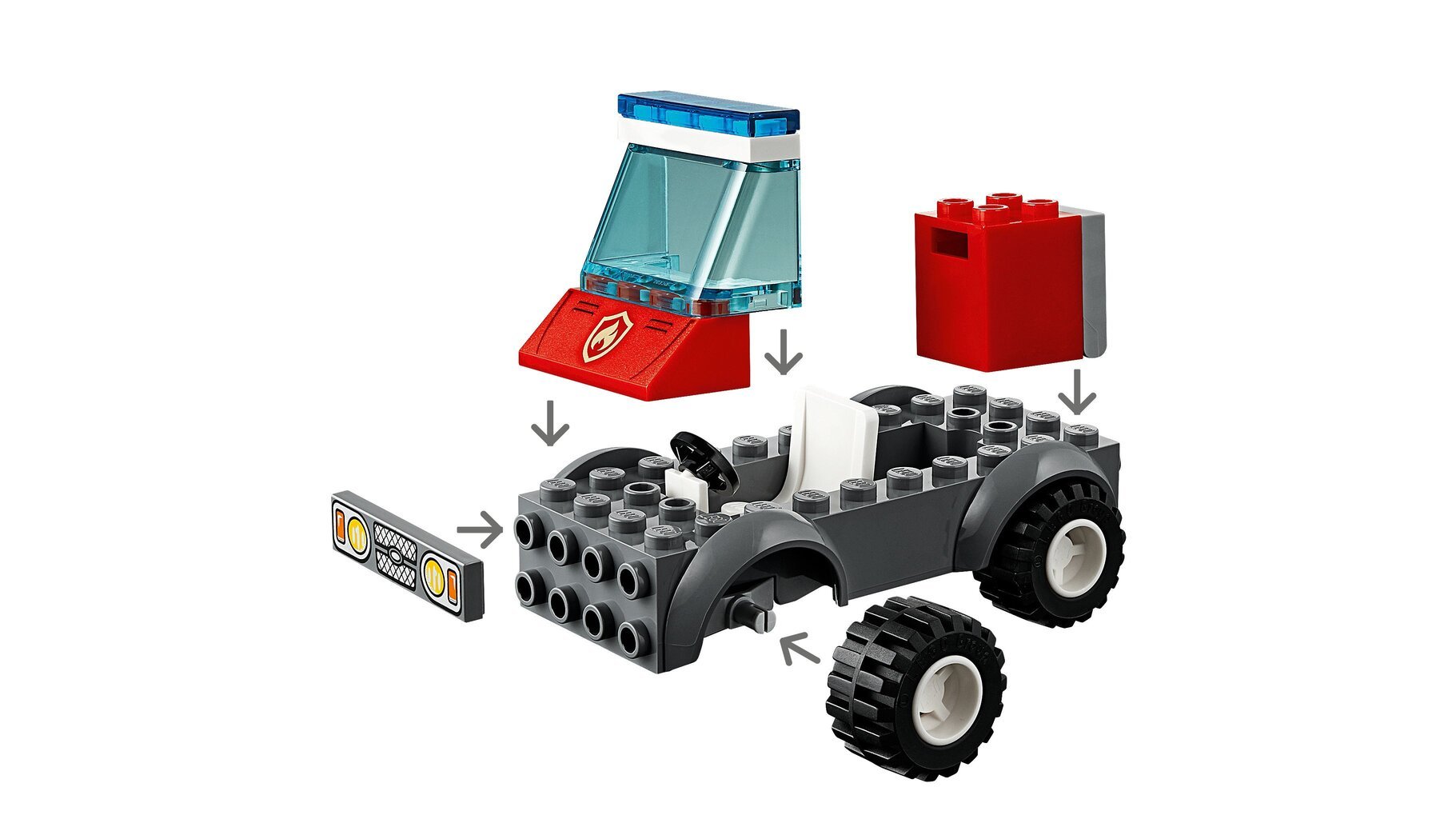 60212 LEGO® City Grilli läbipõletamine hind ja info | Klotsid ja konstruktorid | kaup24.ee