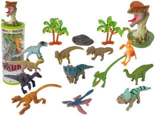 Kujude komplekt - Dinosaurused, 12 tk hind ja info | Poiste mänguasjad | kaup24.ee