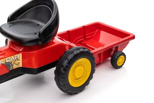 Минитрактор G206, красный цена и информация | Развивающий мелкую моторику - кинетический песок KeyCraft NV215 (80 г) детям от 3+ лет, бежевый | kaup24.ee