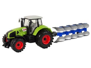 Traktor koos künaga, roheline hind ja info | Poiste mänguasjad | kaup24.ee
