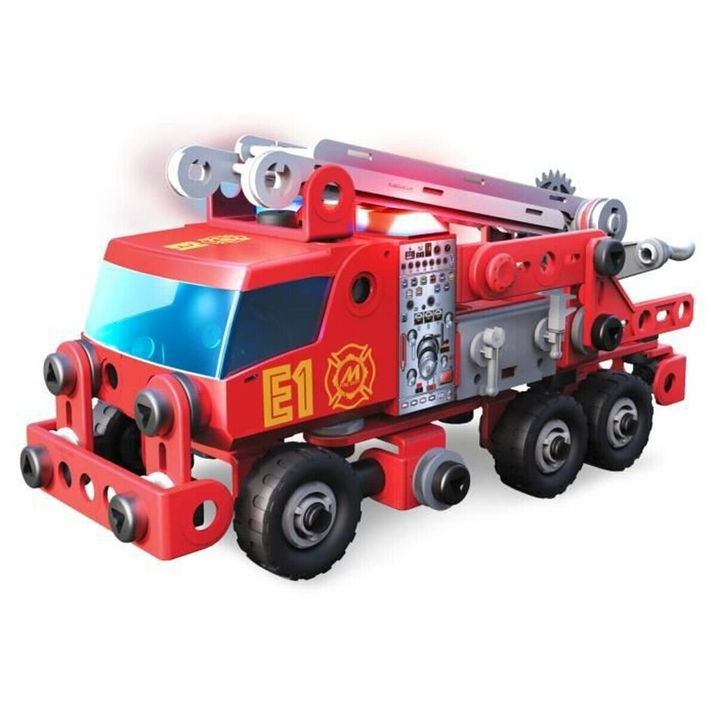 Tuletõrjeauto Meccano Stem LED Kerge heliga hind ja info | Poiste mänguasjad | kaup24.ee
